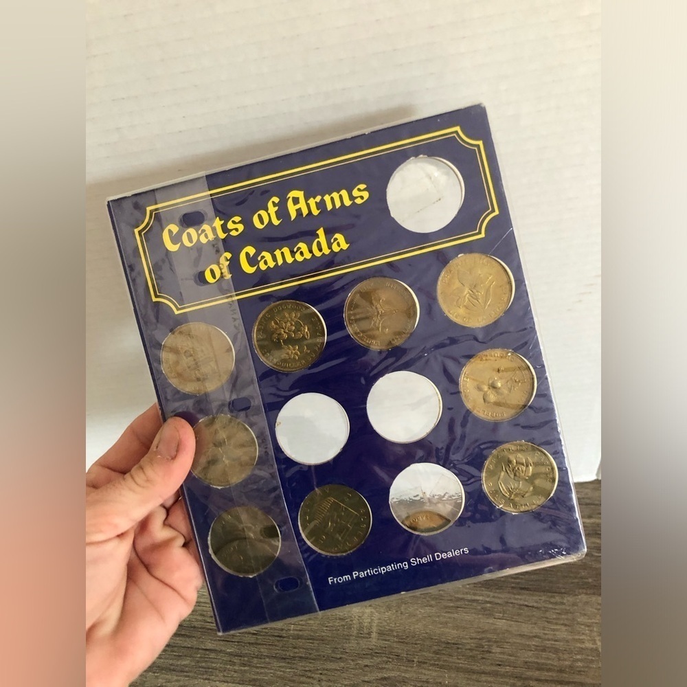 Vtg Shell Canada Collectors Coin Set - Picture 10 of 12
